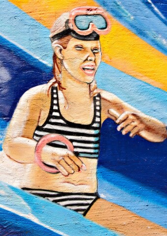 Meine Ausstellungen 21 Die Badende