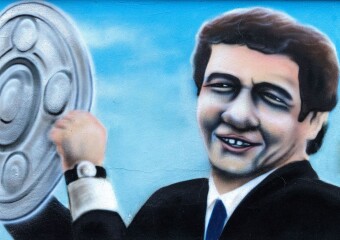 Meine Ausstellungen 29 König Otto, Trainer Werder Bremen