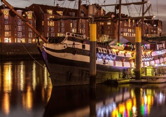 Meine Ausstellungen 33 Restaurantschiff Admiral Nelson, Bremen