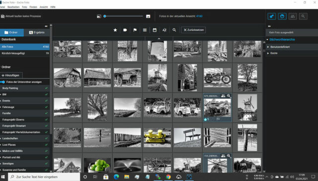 Screenshot des Programms Ecire Foto