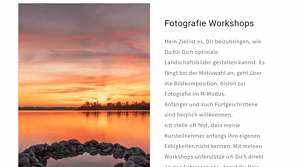 Screenshot aus der Internetseite von Sigi Eichhorn